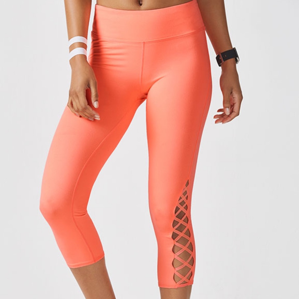 Fabletics Russo Capri XL Melon